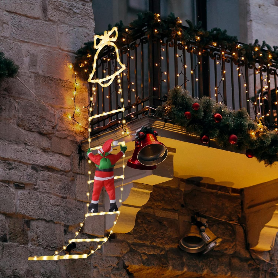 Luces LED Navideñas Escaleras 5 Niveles